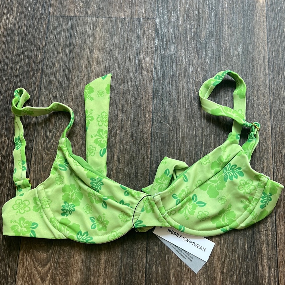 Nessy Swimwear Hawaiian Print Top